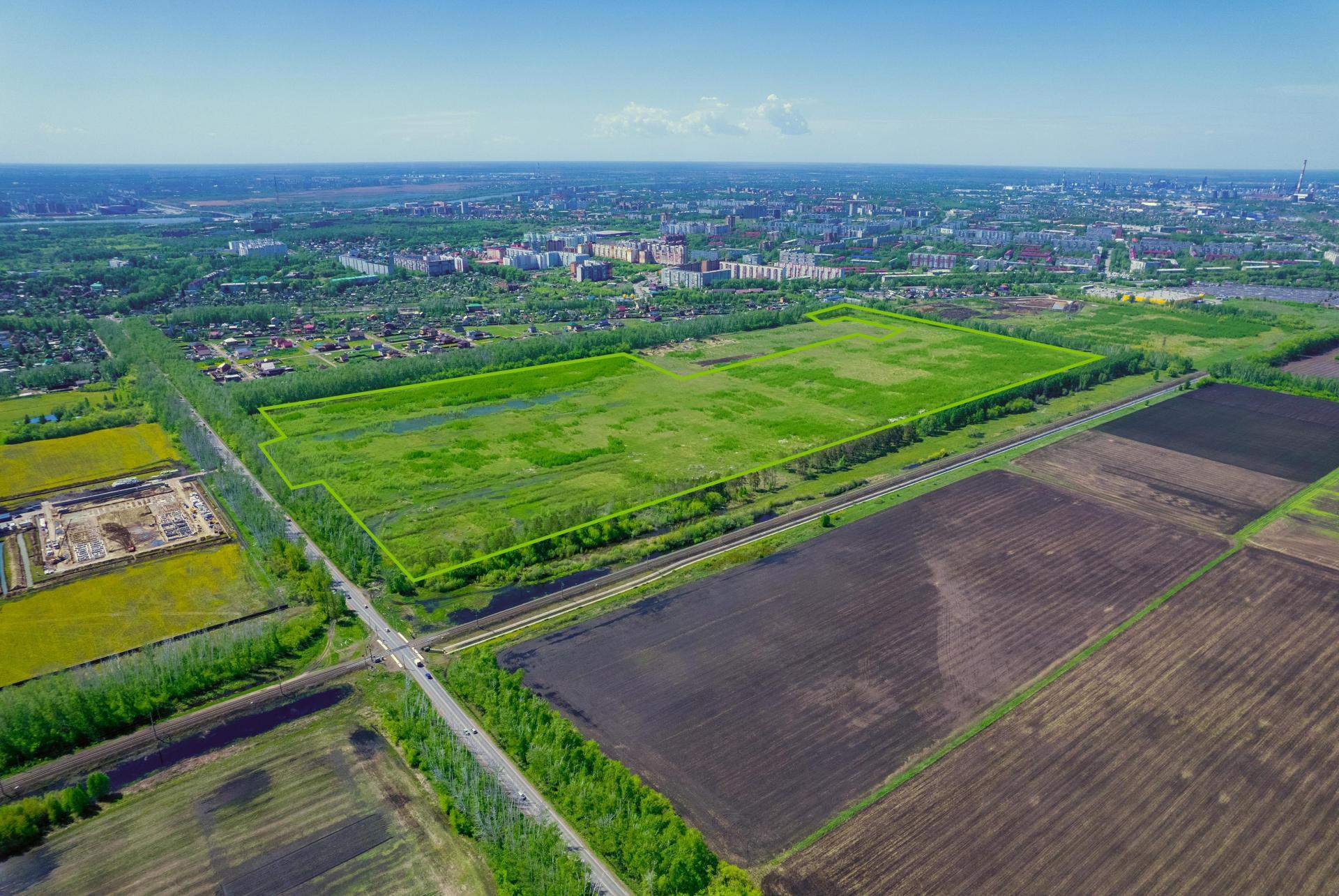 Снять  участок